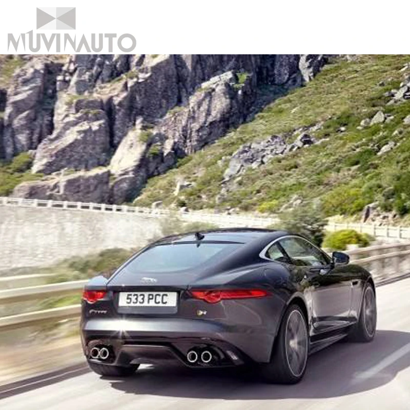 Для Jaguar F-PACE карбоновое волокно задняя губа fpace модифицированный четыре из задней губы небольшой корпус задний спойлер хвост губы хвост горло