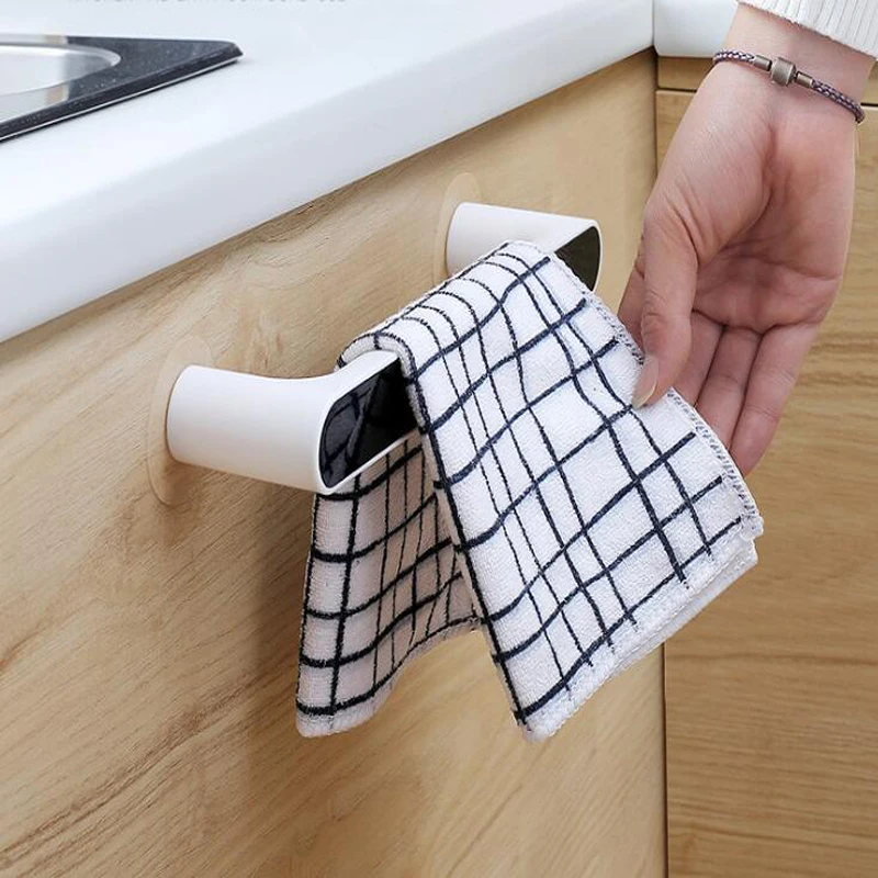 

Towel Holder Rack Wall Mounted Towel Hanger Bathroom Towel Bar Shelf Roll Holder Hanging Hook Bathroom Organizer Towel Rail