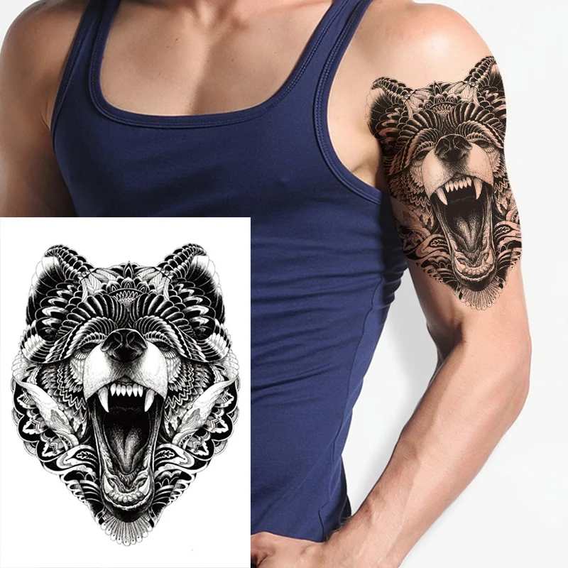 

Waterproof Temporary Tattoo Sticker Scorpion Fake Tatto Flash Tatoo Tatouage Stickers Hand Arm Foot Back for Girl Women Men