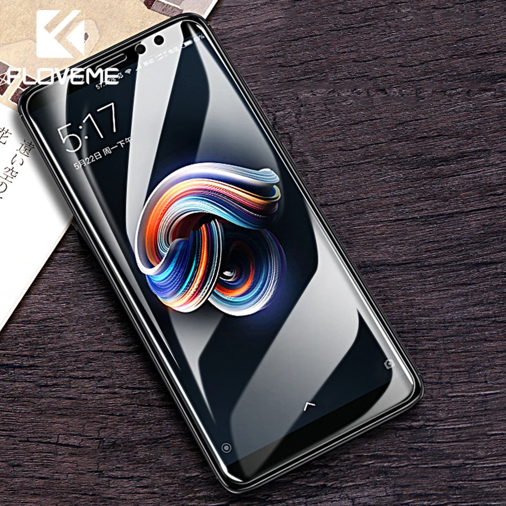 Закаленное стекло FLOVEME для Xiaomi Redmi Note 5 6 Pro 4X Защита экрана Pocophone F1 MI 8 Lite защитная