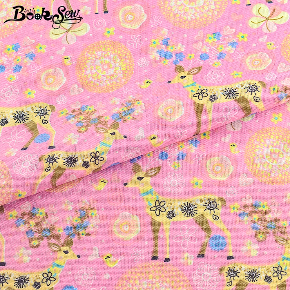 Тканевая картина с изображением оленя в африканском стиле 4 шт./лот 45x45 см хлопок