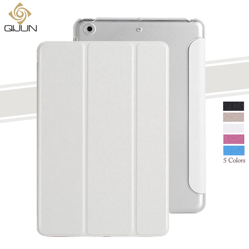 QIJUN Чехол для iPad Mini 4 2015 7 9 ''искусственная кожа PC задняя крышка Подставка Авто