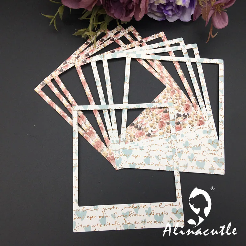 24 шт. бумажная фоторамка для скрапбукинга | Дом и сад