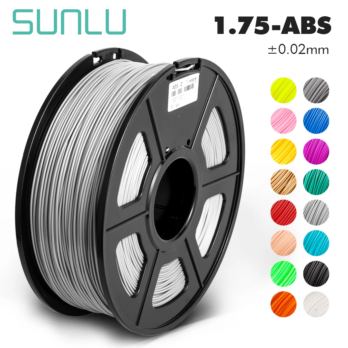 SUNLU ABS 3d принтер нить 1 75 мм abs кг катушка impressora для принтера и ручки