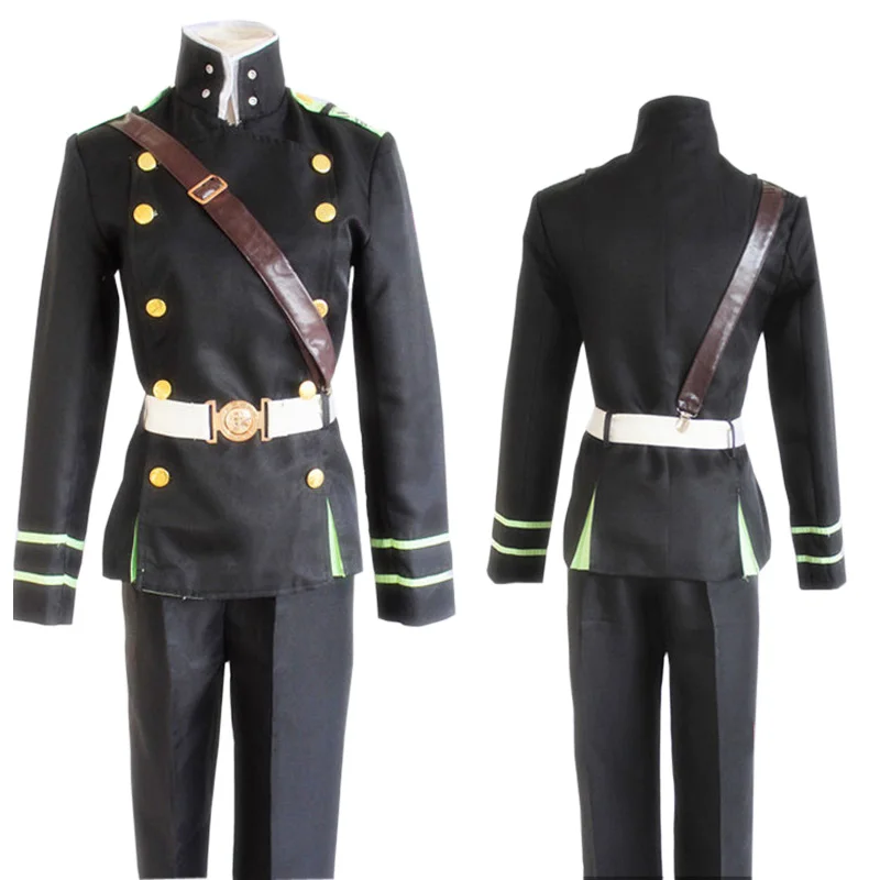 

Костюм для косплея High-Q унисекс из аниме Cos серафа из конца Yuichiro Hyakuya, армейский костюм, наборы