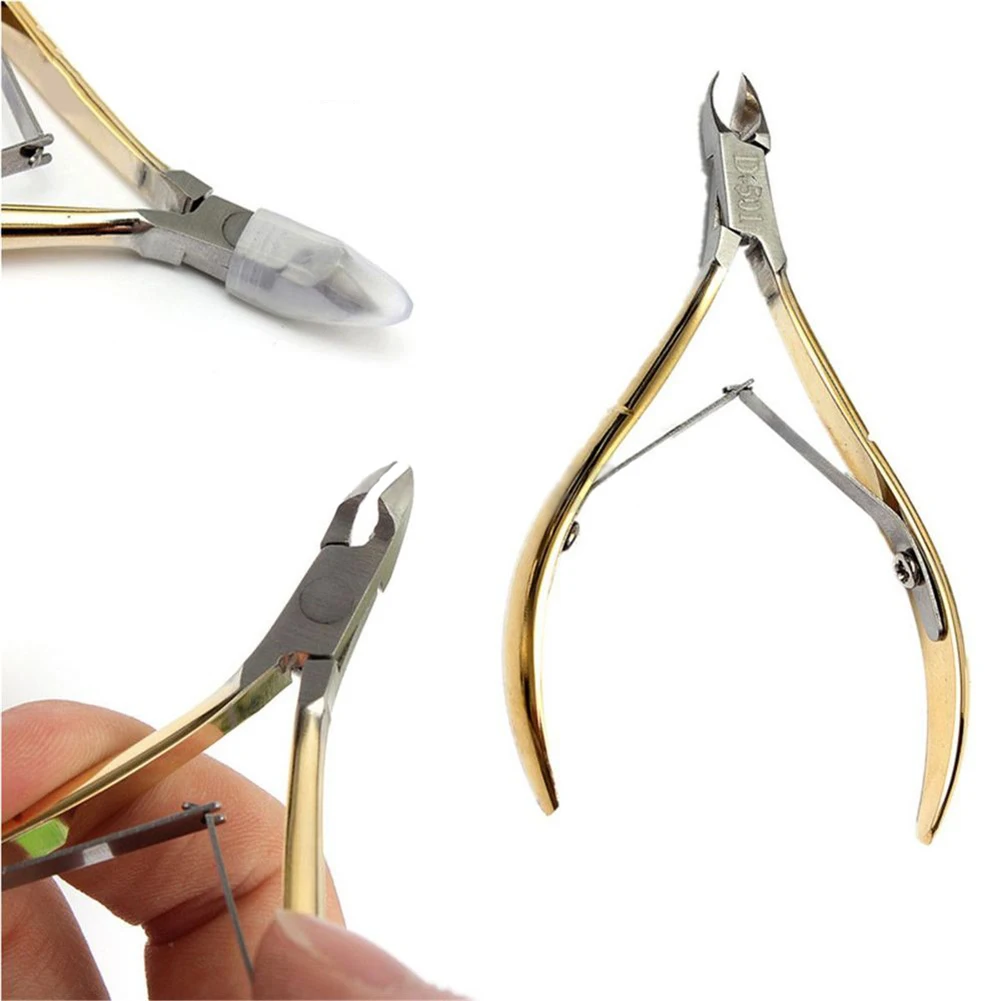 Stainless Steel Nail Art Clipper Cuticle Nipper Dead Skin Cutter Manicure Tool Pedicure Cutters | Красота и здоровье