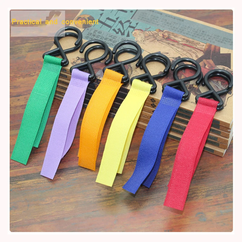 

3 pcs/Set Durable Infant Baby Baby Bag velcros Stroller Hooks Pram Cart Hook Accessories Outdoor Convenient