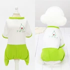 Летняя одежда для собак, пижамы, милые футболки для собак, комбинезон для чихуахуа, йоркширских французских бульдогов, одежда для щенков, одежда для домашних животных