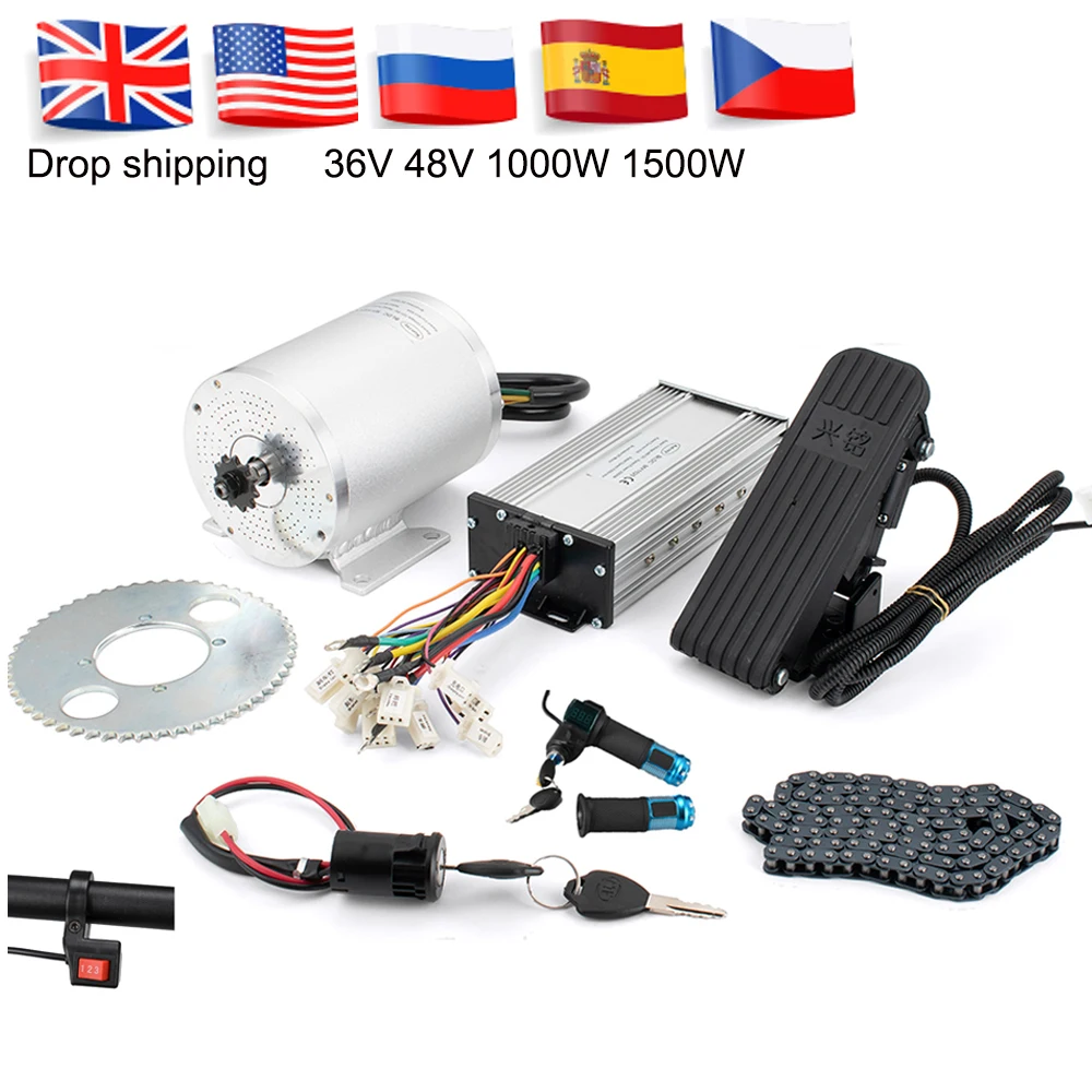 

YIYI Electric Scooter Motor Kit Electric E-bike Set 1000w2000w3000W Electric Motor for Skateboard Ebike Motor with Controller