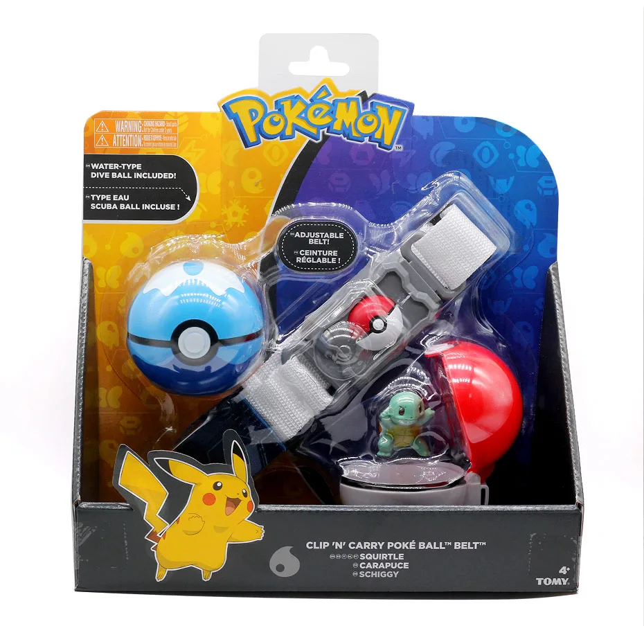 Покемон ПЭТ эльф мяч Пикачу Детский пояс игрушки покемон подарок для детей на