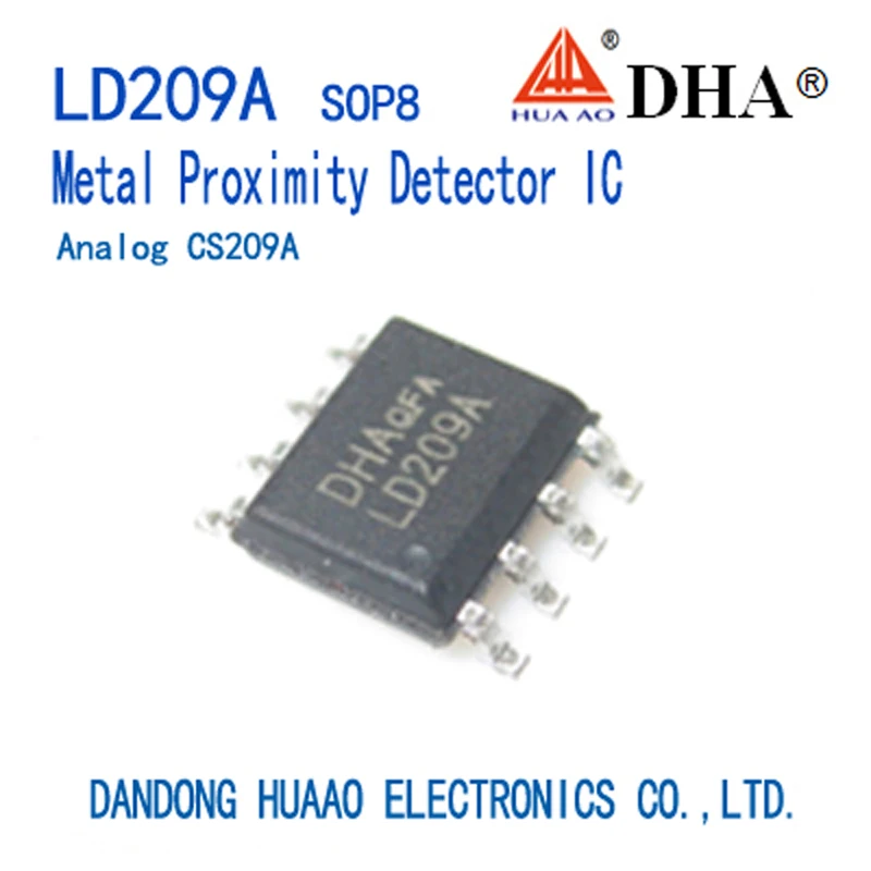 Высокоточный Индуктивный металлический датчик приближения LD209A CS209A ASIC