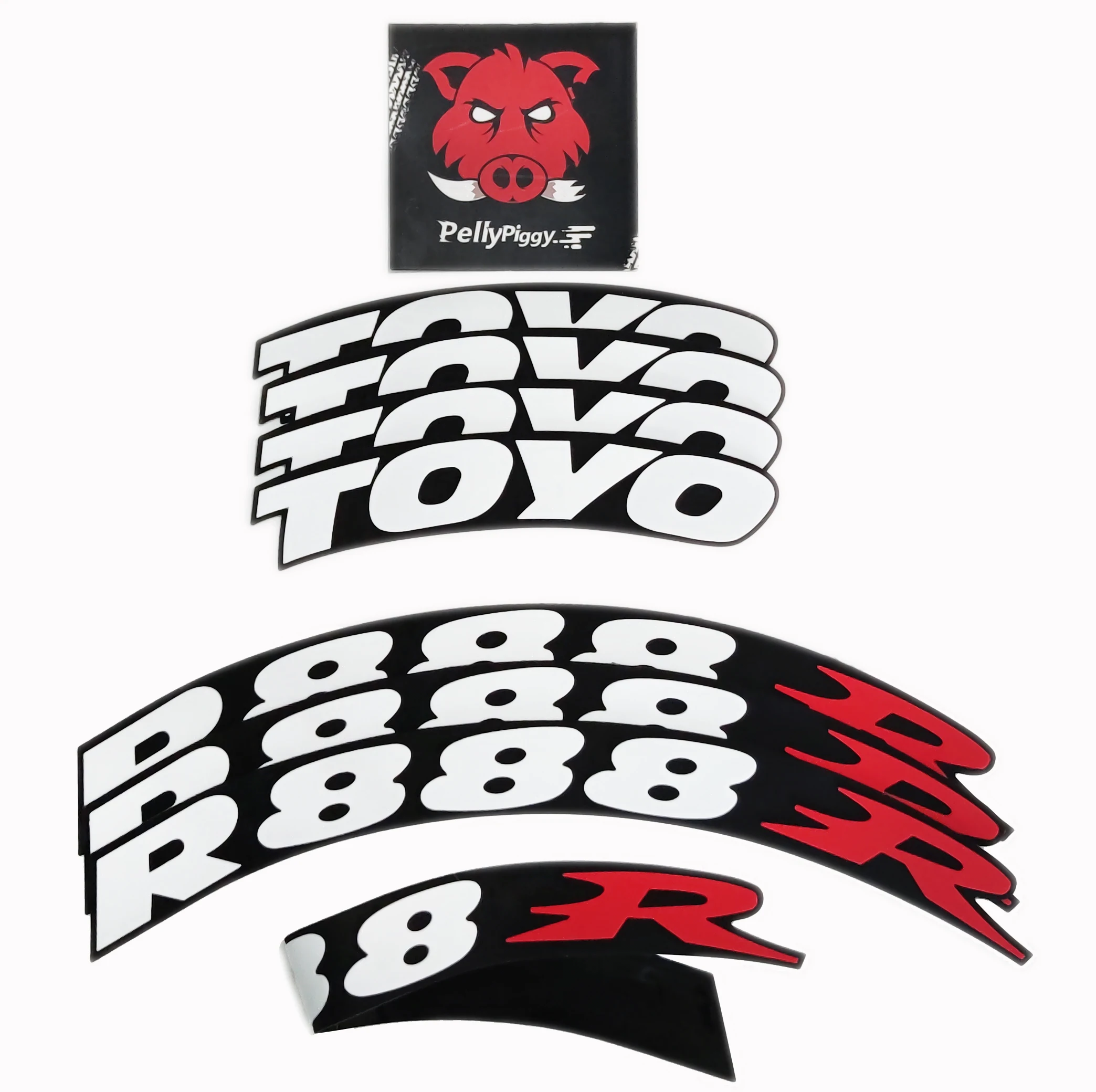 8 шт./лот Декоративные наклейки для автомобильных шин универсальные 3D тюнинга из