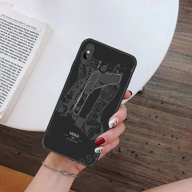 

Diseny Formula racing circuit Phone Case For Xiaomi Redmi note 7 8 9 t max3 s 10 pro lite Luxury brand shell funda coque