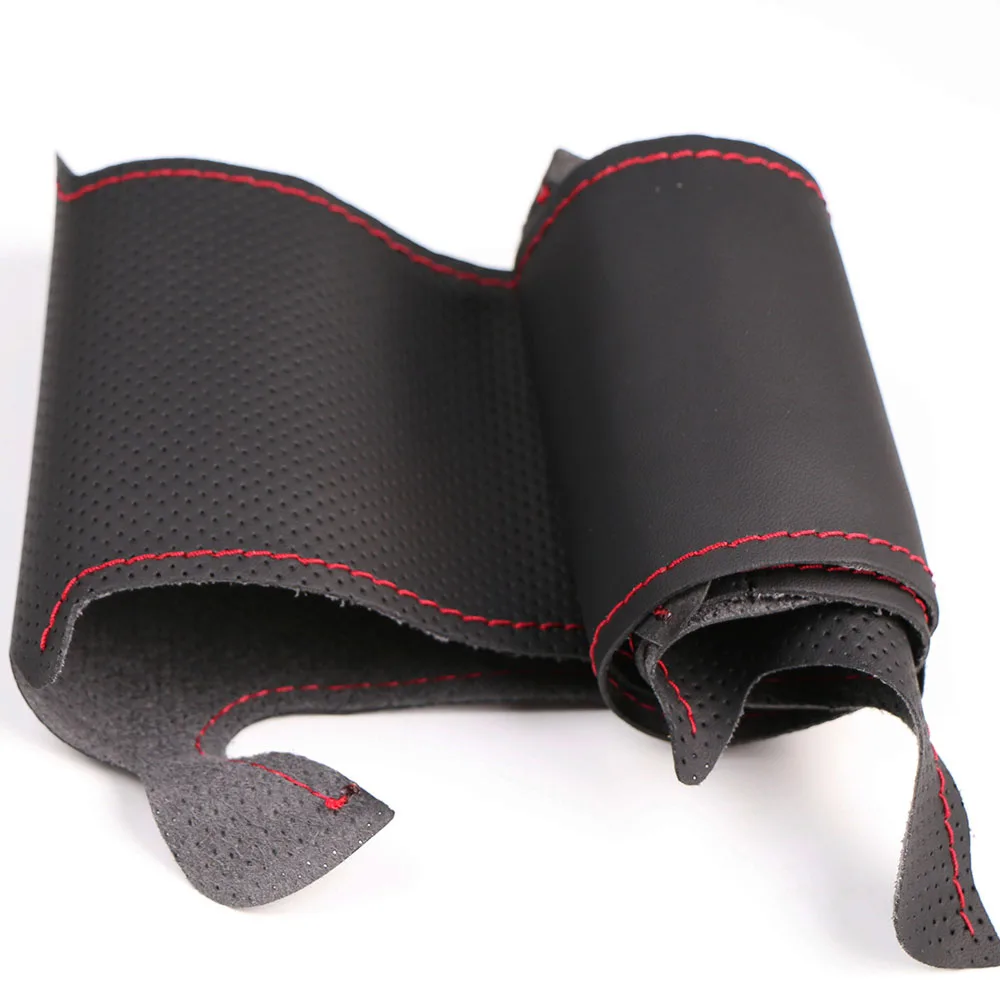 Оплетка рулевого колеса автомобиля из искусственной кожи для Honda Civic Old 2006 2011/на