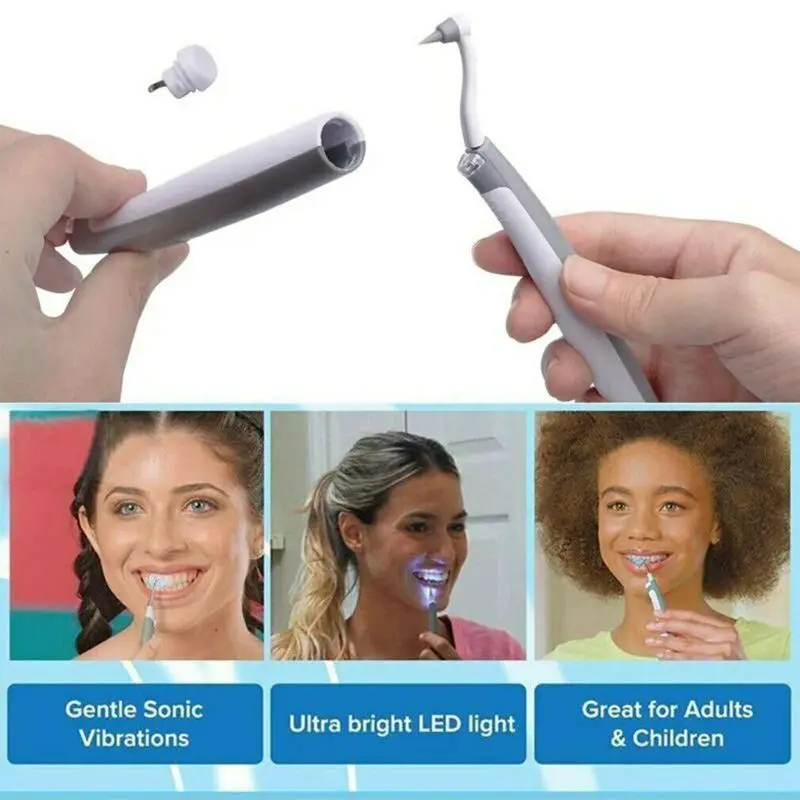 

Electric Ultrasonic Sonic Dental Scaler Tooth Calculus Remover Cleaner Tooth Stains Tartar Tool Whiten Teeth Tartar Remove