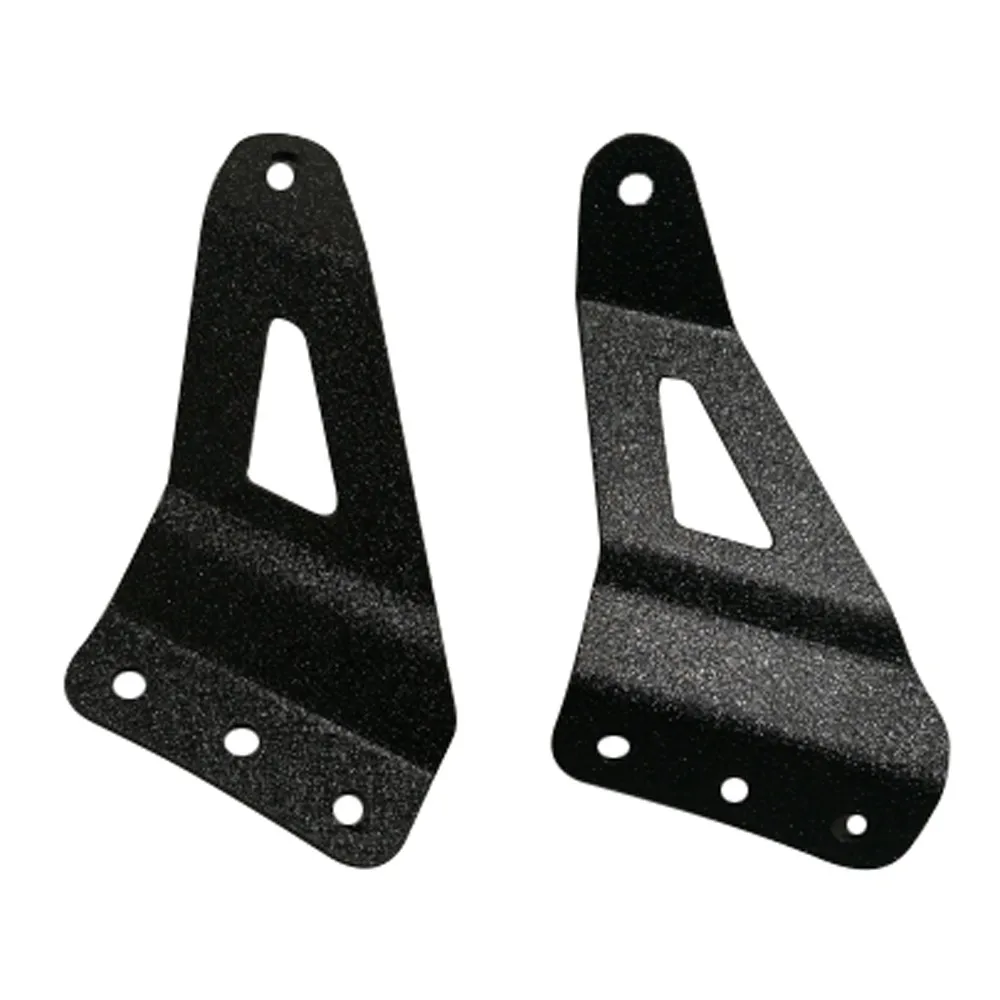 

For GMC Windshield Roof LED Work Light Bar Mounting Brackets For Chevrolet Curved Led Bar