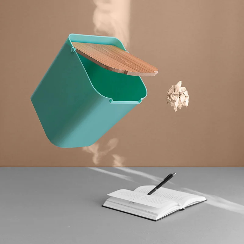Домашний канцелярских принадлежностей Творческие Мини мусорное ведро