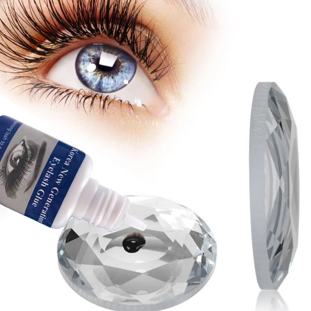 Клей для наращивания ресниц макияж салона профессиональный быстро сохнет из