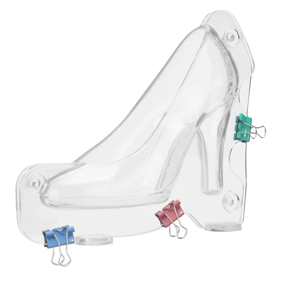 

New 3D High Heel Shoe Chocolate Mould Baking Accessories Candy Cake Jelly Mold Decorating DIY Cake Mould Kitchen Tools