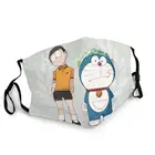 Японская Классическая маска Аниме Doraemon многоразовая Антибактериальная маска магазин Doraemon наклейка игрушки