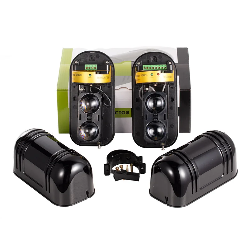 20 м ~ 150 Водонепроницаемый двухлучевой Сенсор активный инфракрасный охранный ИК