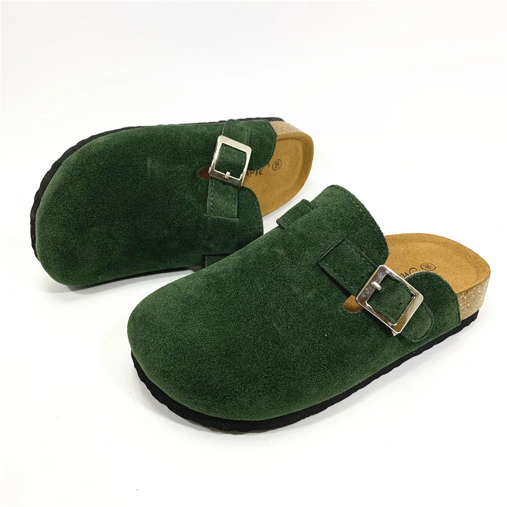 Коров панда Обувь на плоской подошве для детского сада Женские тапочки мальчиков