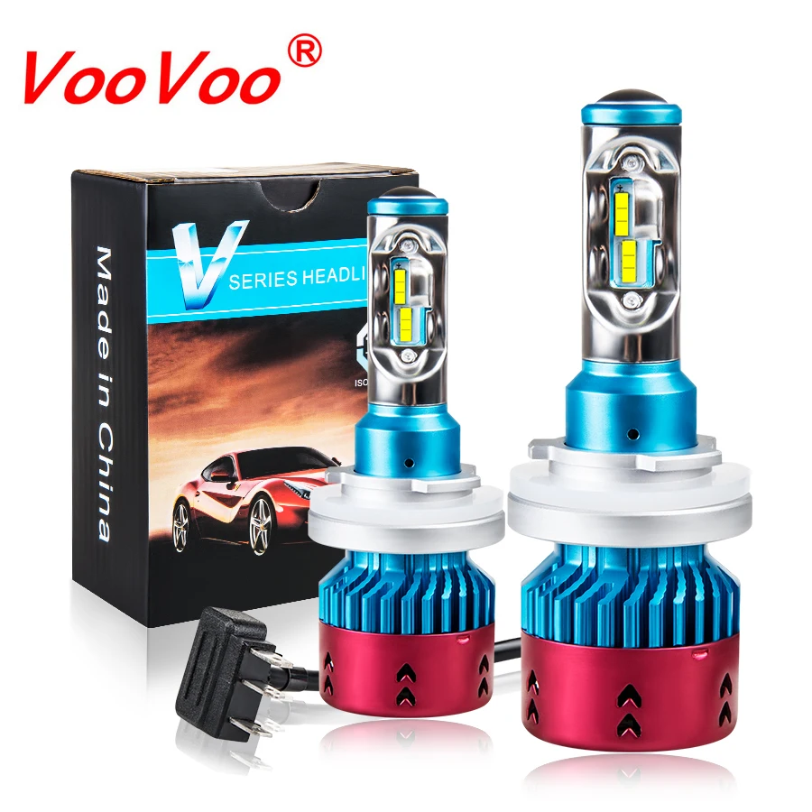 VooVoo H15 светодиодная Автомобильная фара H4 H7 HB3 HB4 H1 H11 головная лампа 6500K