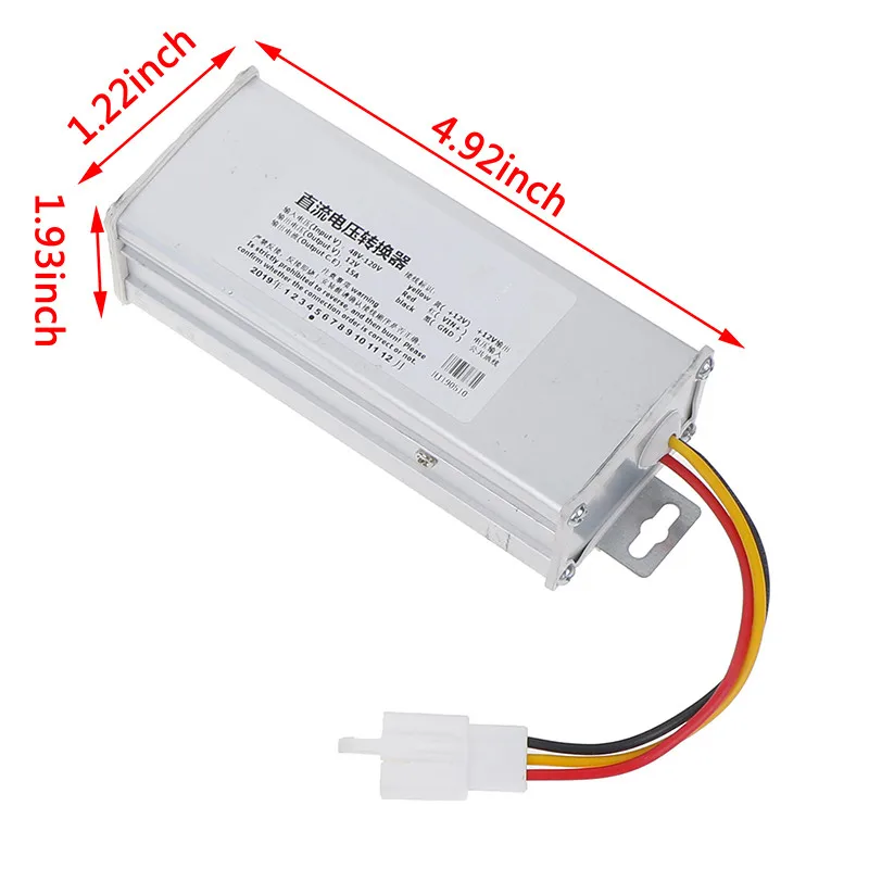

New Hot 24V-60V,36V-72V,48V-120V To 12V-15A/180W Electric Scooter Converter Adapter Wholesale
