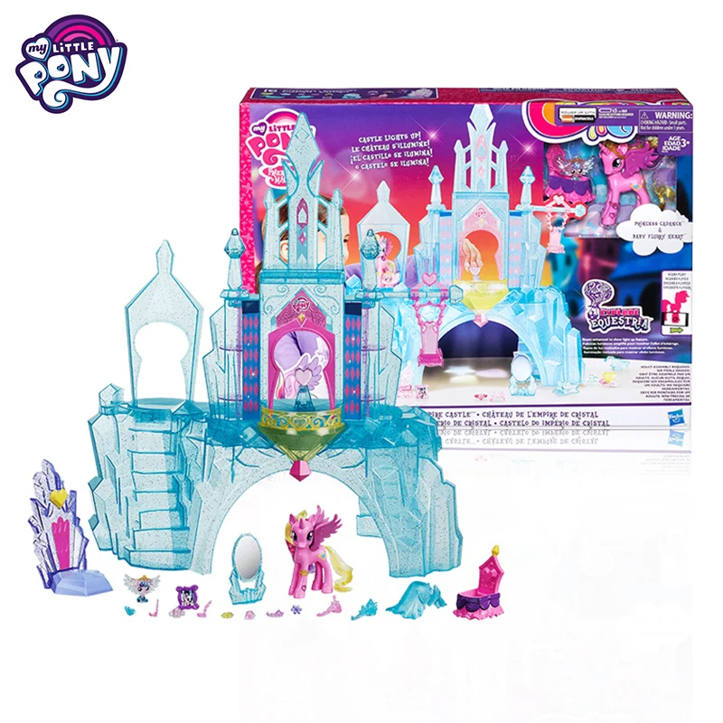 Оригинальные фигурки My Little Pony игрушки волшебный замок дружбы для ребенка