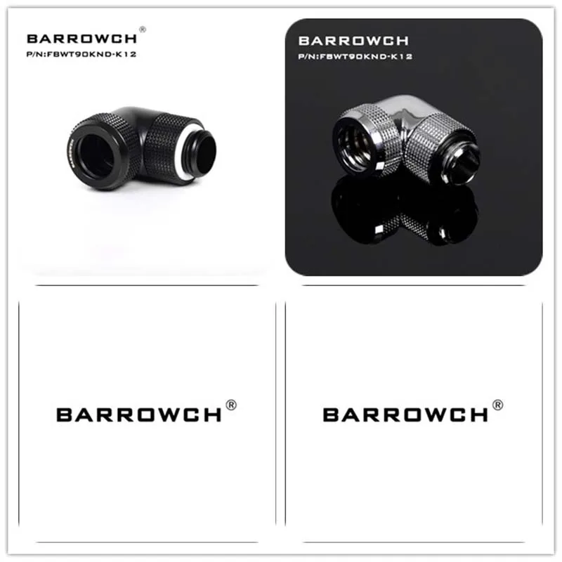 Устройство для охлаждения воды Barrowch FBWT90KND-K12 G1/4 90 градусов | Компьютеры и офис