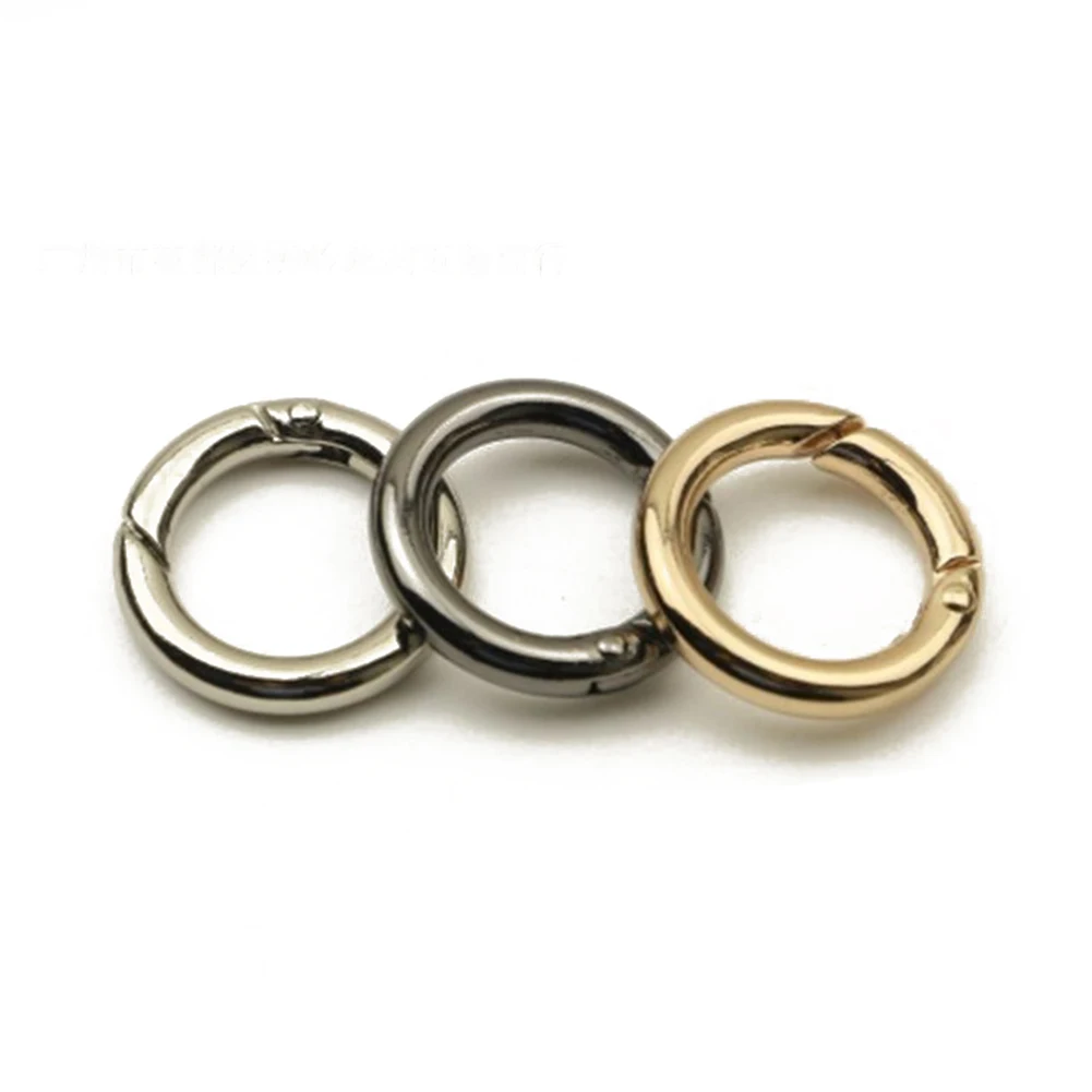 Фото Metal Spring Gate O Ring DIY Heavy Duty Thickness Openable Keyring Leather Bag Belt Strap Buckle Dog Chain Snap Clasp Clip Багаж и сумки Metal Spring Gate O Ring DIY Heavy Duty Thickness Openable Keyring Leather Bag Belt Strap Buckle Dog Chain Snap Clasp Clip Багаж и сумки