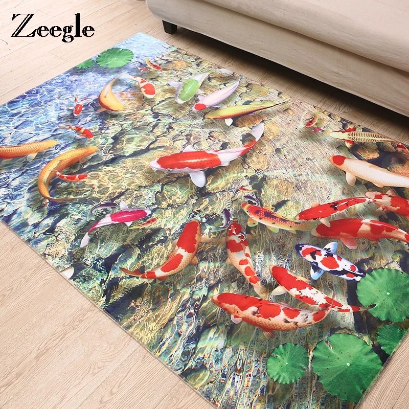 Zeegle домашний декор ковер ковры для гостиной Нескользящие Коврики дивана стола