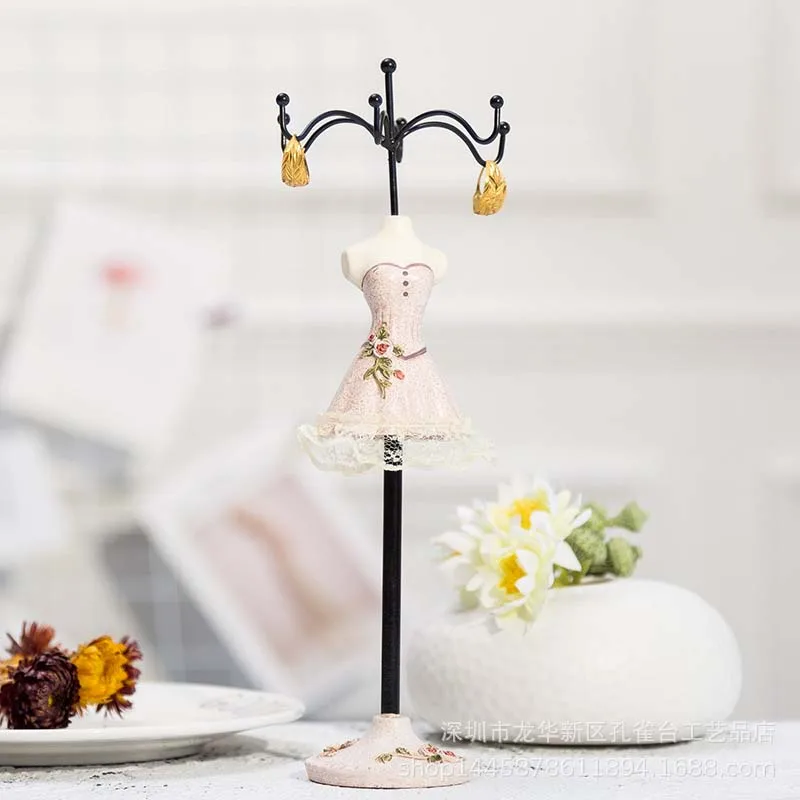 Модная стойка для хранения ювелирных изделий браслет ожерелье витрина женщин