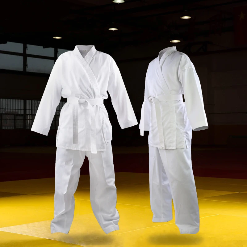 Униформа Dobok для детей и взрослых костюм каратэ WTF дзюдо тхэквондо кимоно