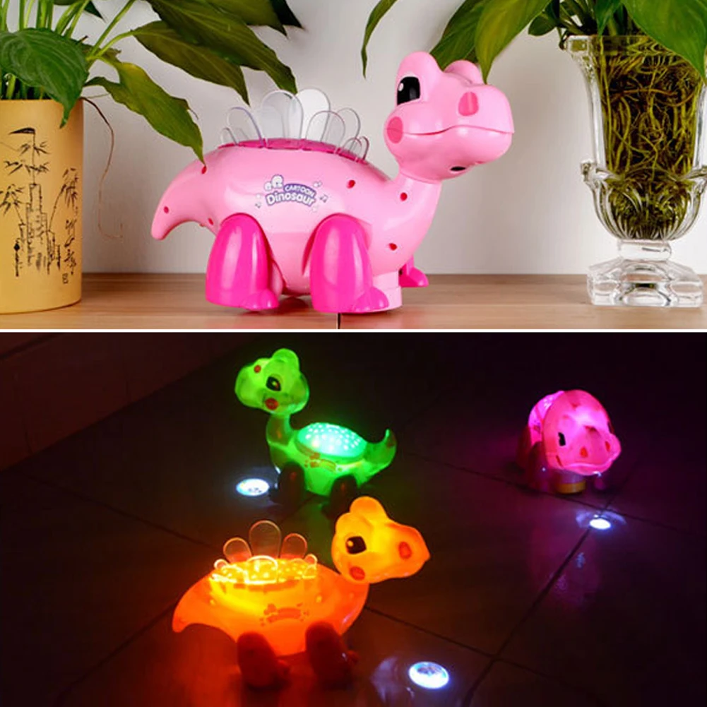 

LED Light Music Intelligent Carton Dinosaur Dancing Projector Toys Electric Musical Action Children Entertainment Item