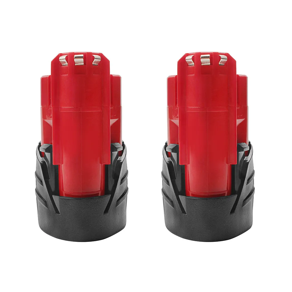 

3000mAh 12V 3.0Ah Rechargeable Battery for Milwaukee M12 XC Cordless Tools 48-11-2402 48-11-2411 48-11-2401 MIL-12A-LI