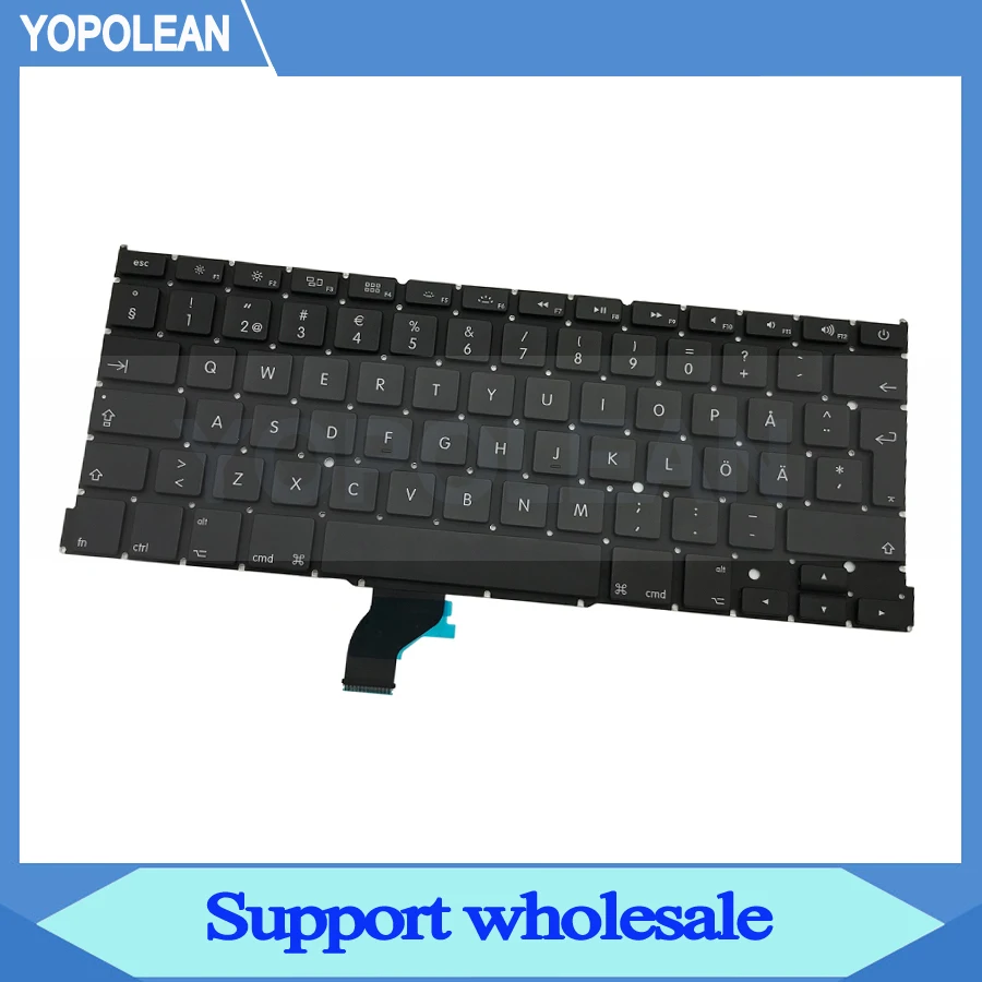 3 шт./лот AC06 AC07 шведская клавиатура для Macbook Pro Retina 13 &quotA1502 2013 2014 2015 лет|Клавиатуры