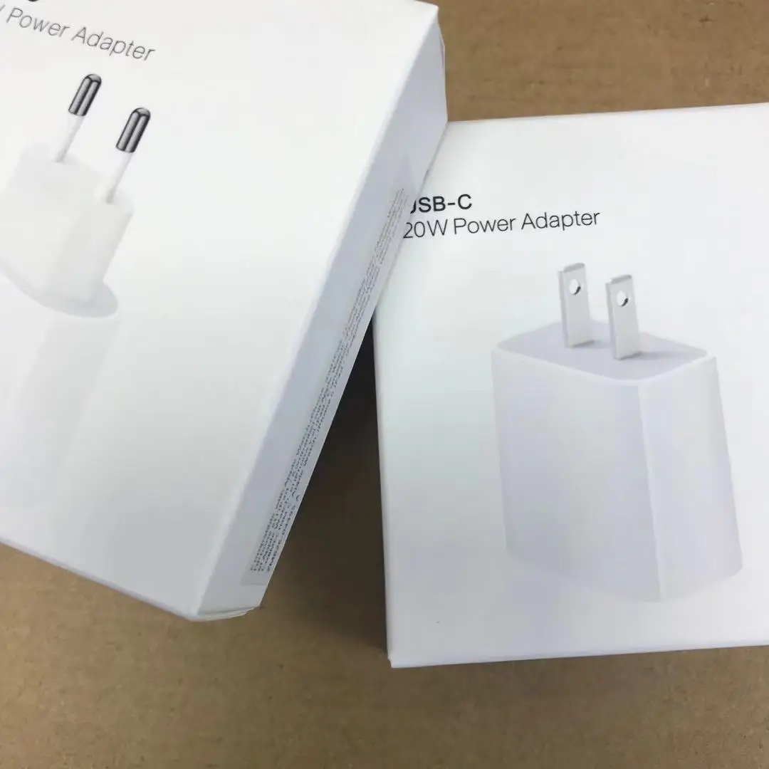 10pcslot oem quality 20w fast charger usb c power adapter wall chargers eu us for i 11 12 13 pro max with retail box free global shipping