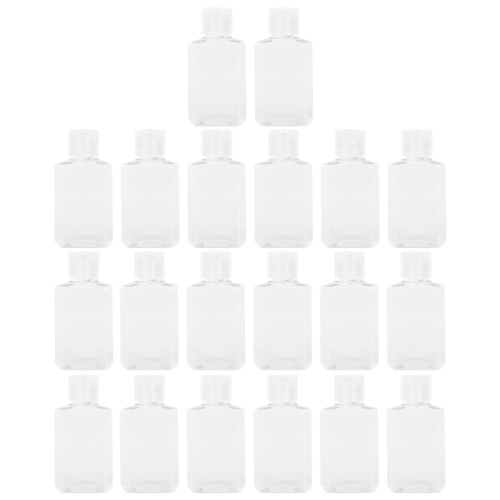 

20pcs 60ml Makeup Bottle Travel Empty Bottles Shampoo Holder Sub-packing Bottle