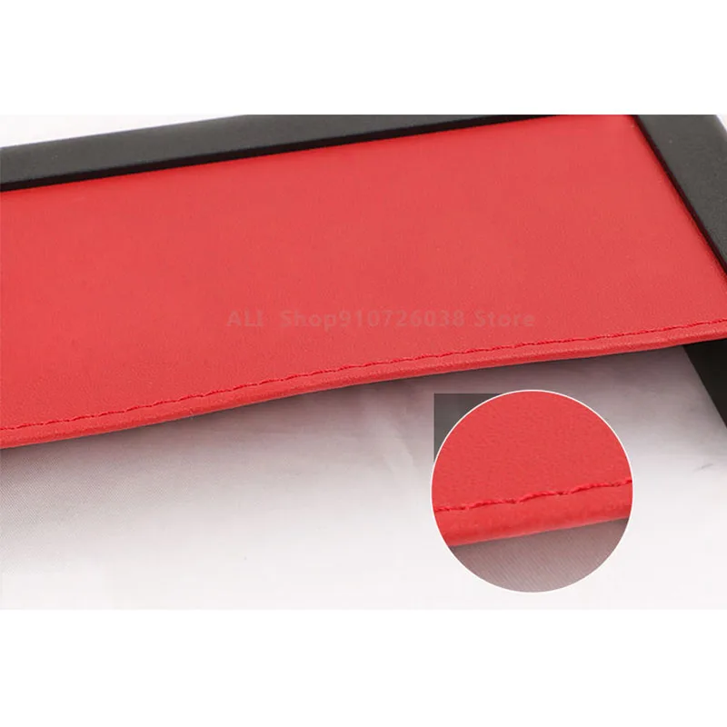 

Car Organizer Box For Fiat Freemont Accessories Auto Leather Phone Holder Sundries Stowing Tidying Storage Pocket