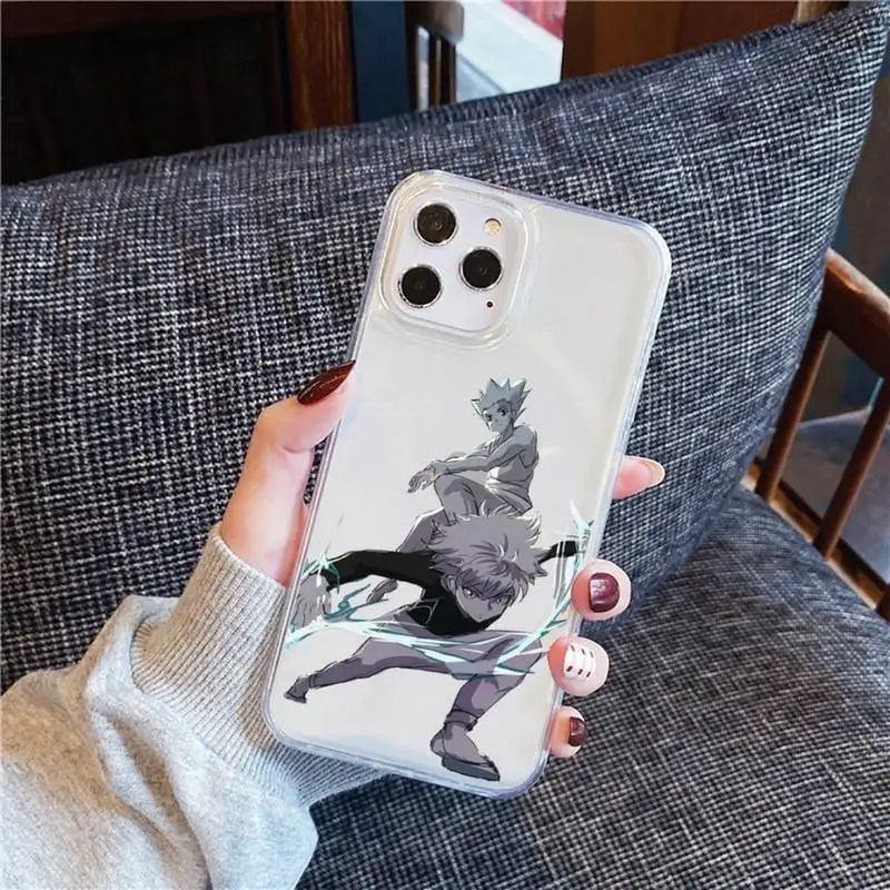 

Hunter x Hunter Phone Case Transparent for iPhone 12 11 mini pro XS MAX 6 6S 8 7 Plus X 5S SE 2020 XR
