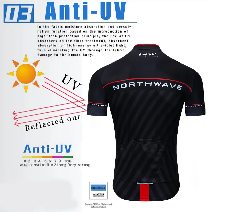 Northwave велосипедные наборы гоночная одежда Летний Быстросохнущий MTB трикотажный комплект для велоспорта с коротким рукавом Профессиональный NW спортивная одежда
