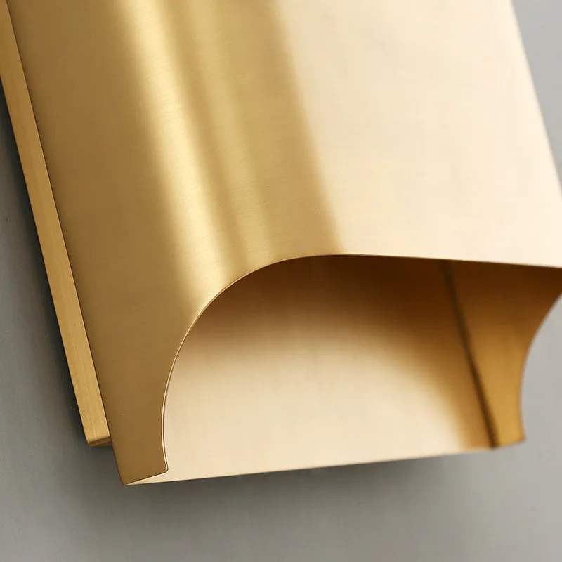 Лофт светодиодный настенный светильник деревянный для спальни прикроватный