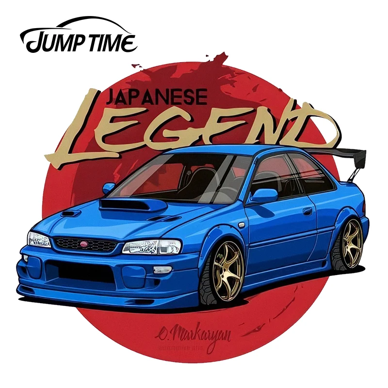 JumpTime 13 см x 11 3 для Subaru Impreza 2 5 RS забавная виниловая наклейка на бампер автомобиля