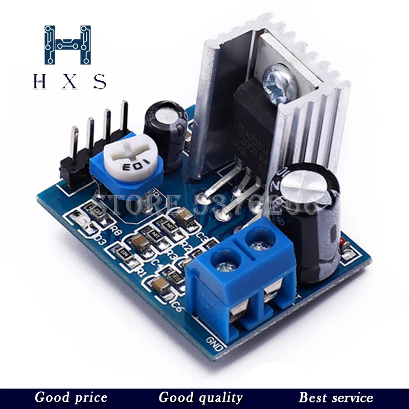 1 шт. модуль источника питания TDA2030 простой Модуль платы усилителя TDA2030A аудио 6 12