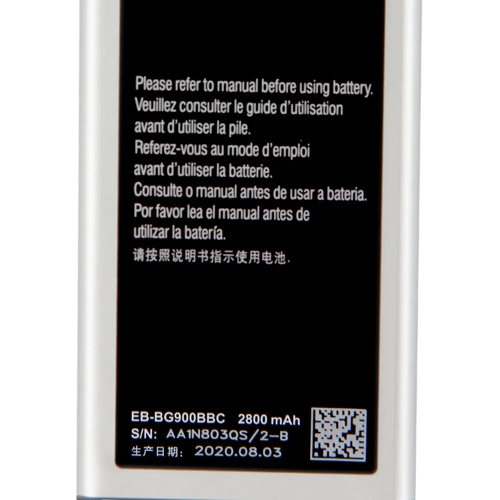 SAMSUNG оригинальный аккумулятор EB BG900BBE BG900BBC BG900BBU для Samsung Galaxy S5 SM G870A G900S/Мама/Папа/FD