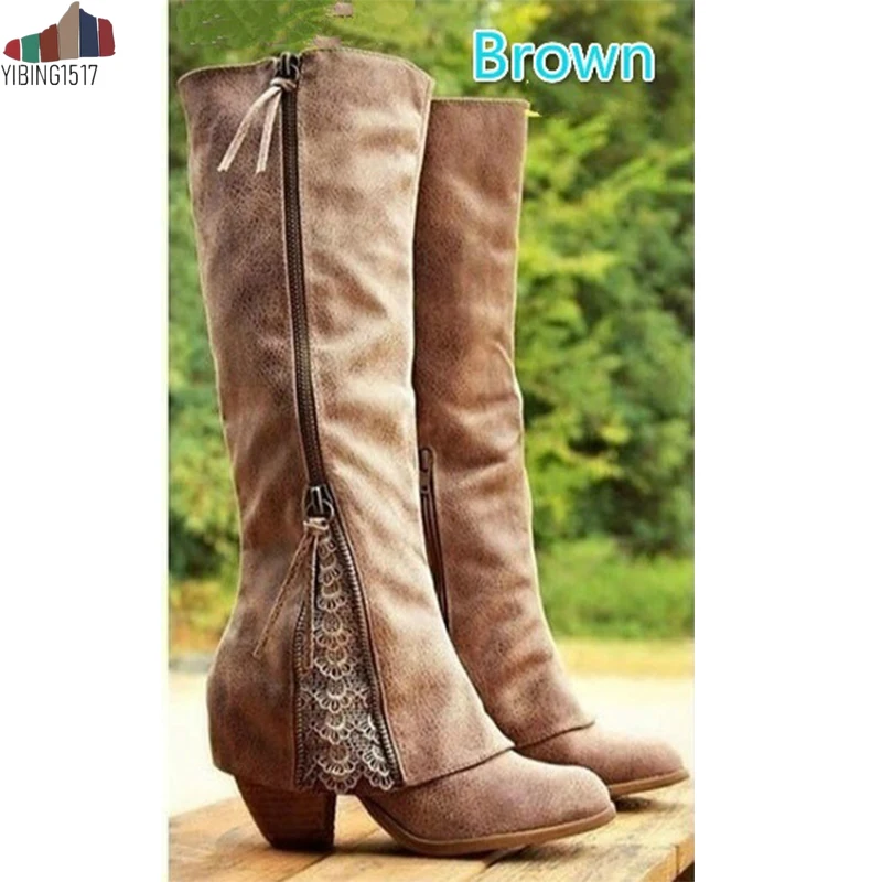 Chaussures femme/женские ботинки; зимние сапоги до колена; дизайнерские кружевные сапоги; Botas Mujer; женская обувь; botas mujer; invierno