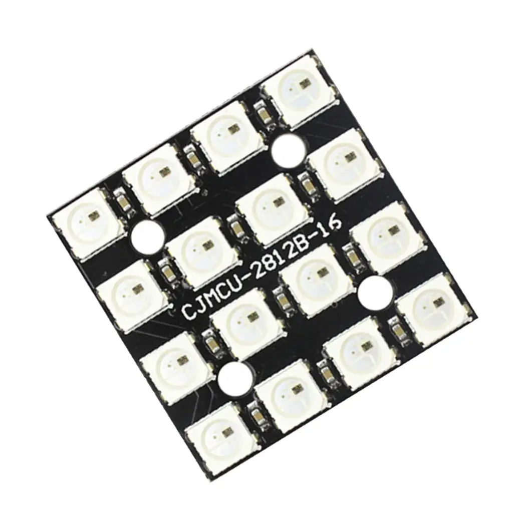 

4x4 LED Strip WS2812B LED 5050 RGB Full-Color Driver Board For Lantern Development Board