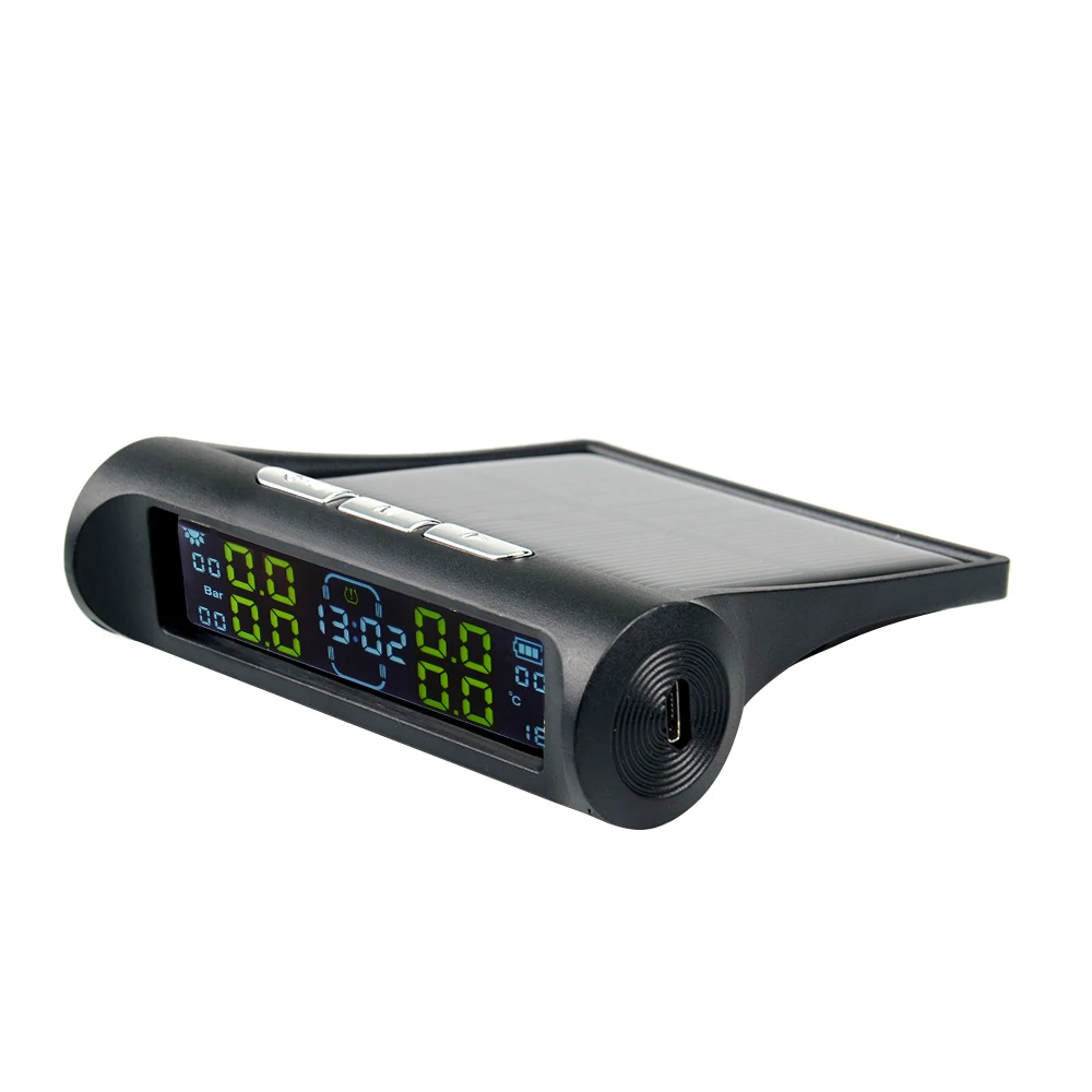 Новейшая Солнечная энергия автомобиля TPMS в режиме реального времени цифровой