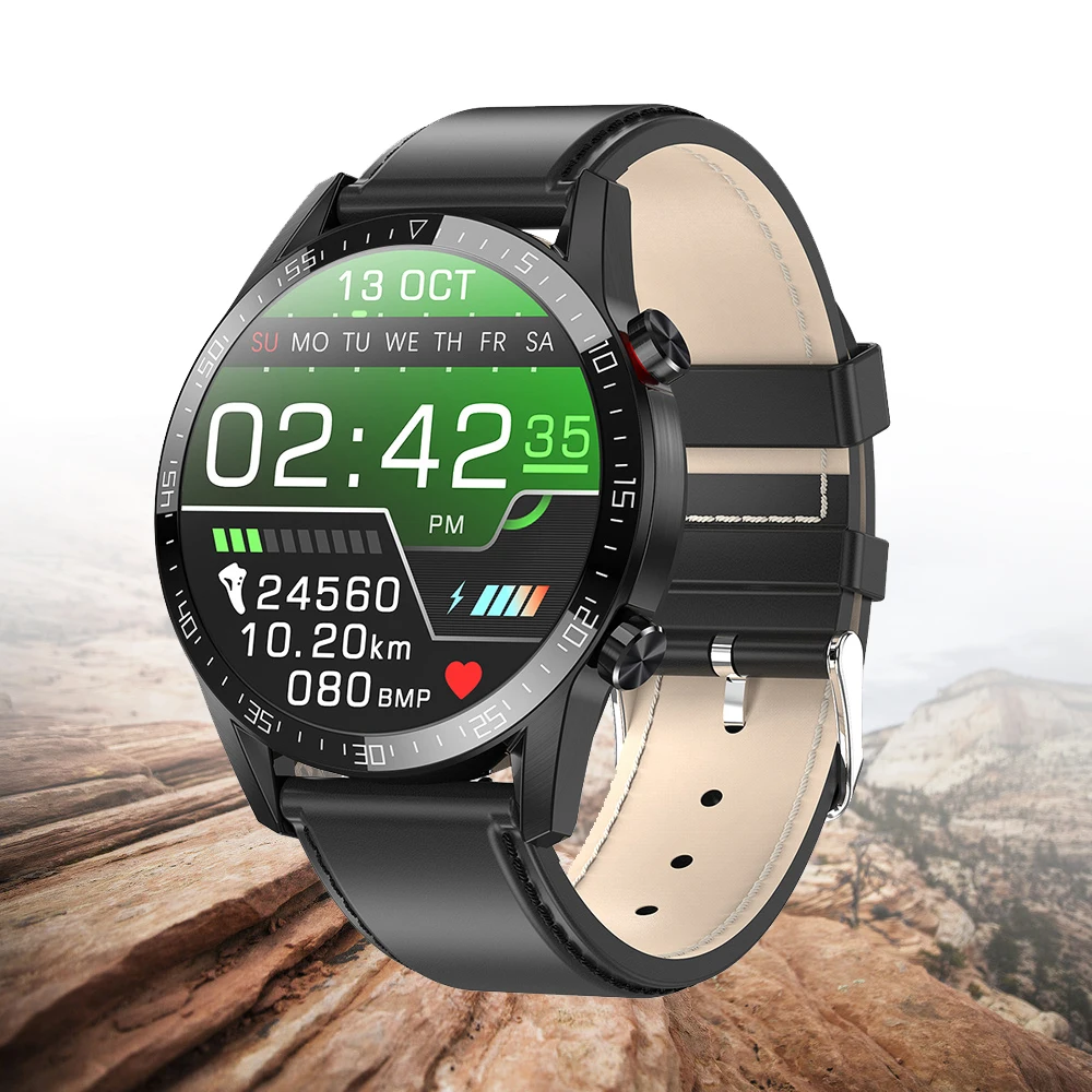 Смарт-часы с Bluetooth водонепроницаемый браслет пульсометром ЭКГ + ФПГ для Samsung Gear